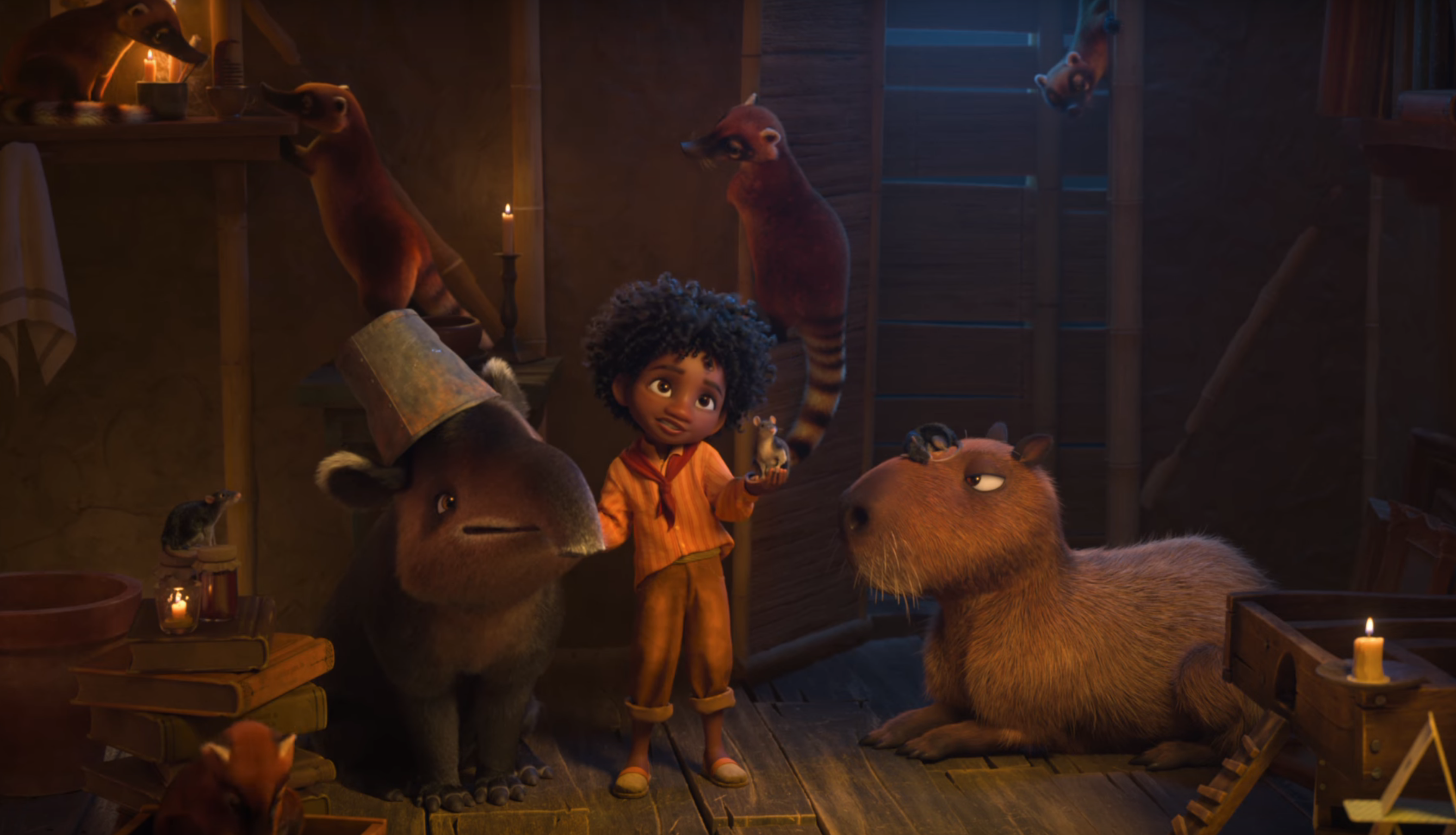Encanto' trailer features capybaras, coatis and a tapir | Movie Paws